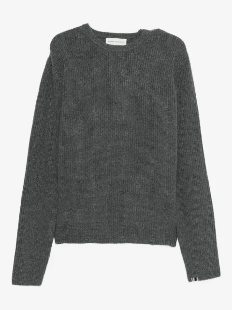 extreme cashmere N°356 You ribbed cashmere sweater