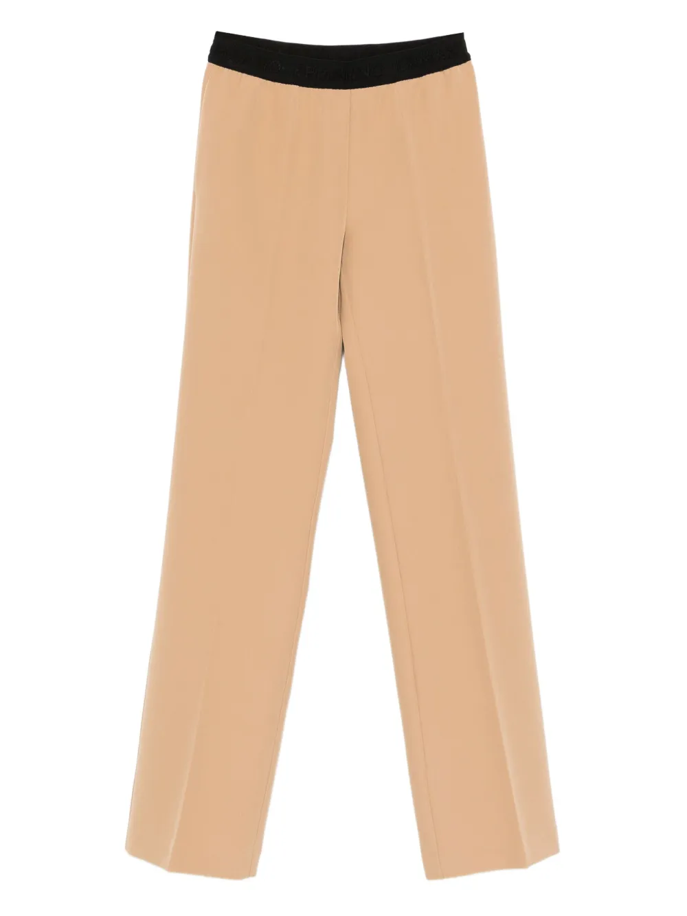 ERMANNO FIRENZE Trainingsbroek met elastische tailleband Bruin