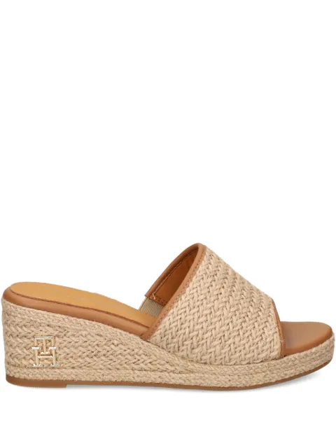 Tommy Hilfiger logo-detail wedge sandals