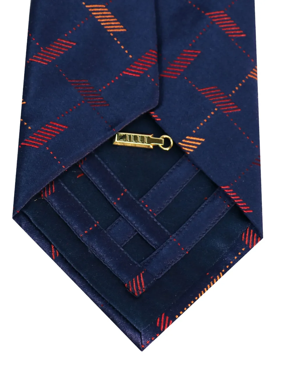 Zilli geometric-pattern silk tie | Image 2