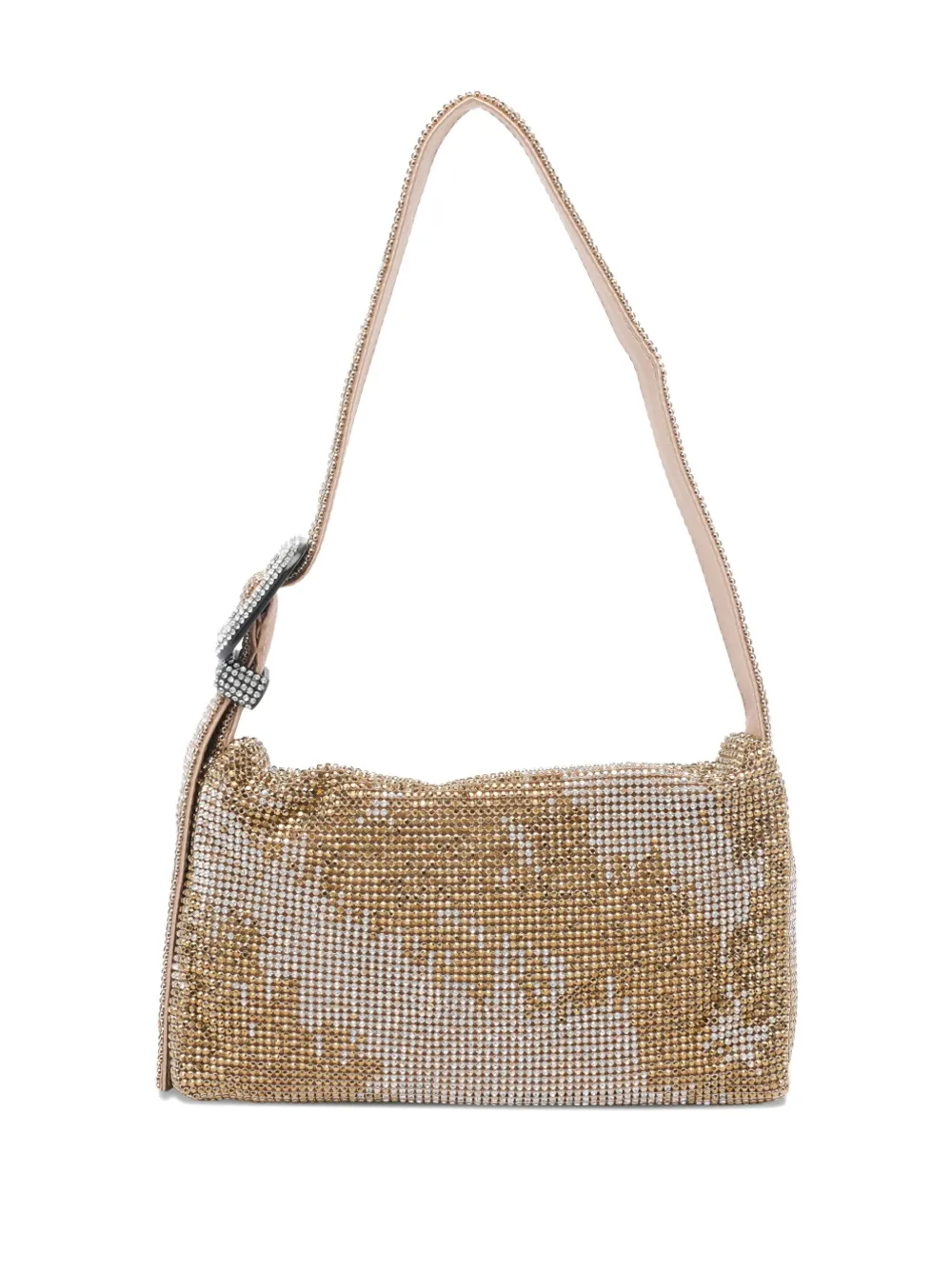 Benedetta Bruzziches strass-embellished mini bag Beige