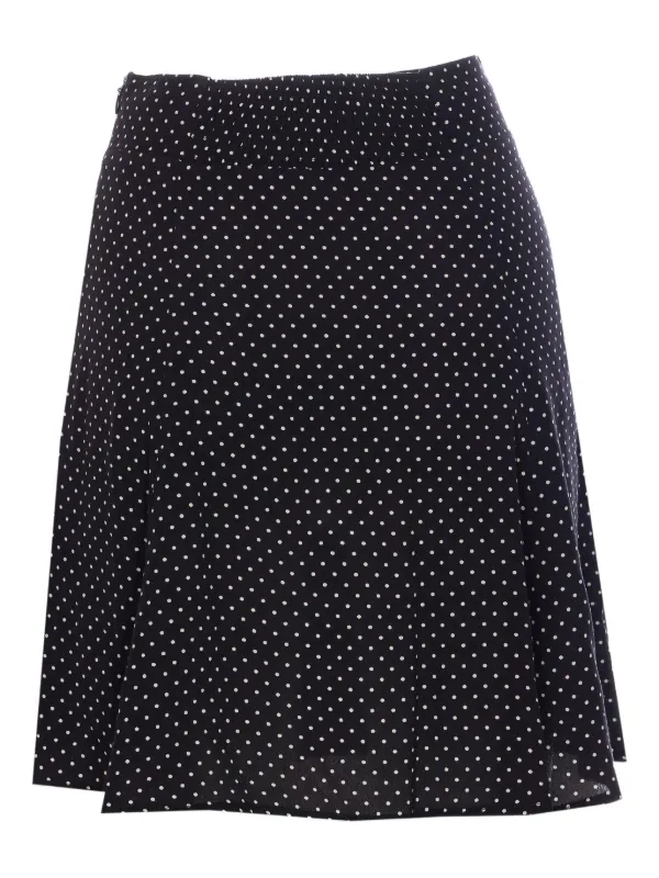 スカート MAR DE MARGARITAS KATE FLARED SKIRT POLKA DOT Kate - short flared skirt • Ecru polka dots - 𝗢𝗙𝗙