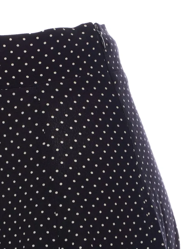 MAR DE MARGARITAS polka-dot Skirt | Black | FARFETCH