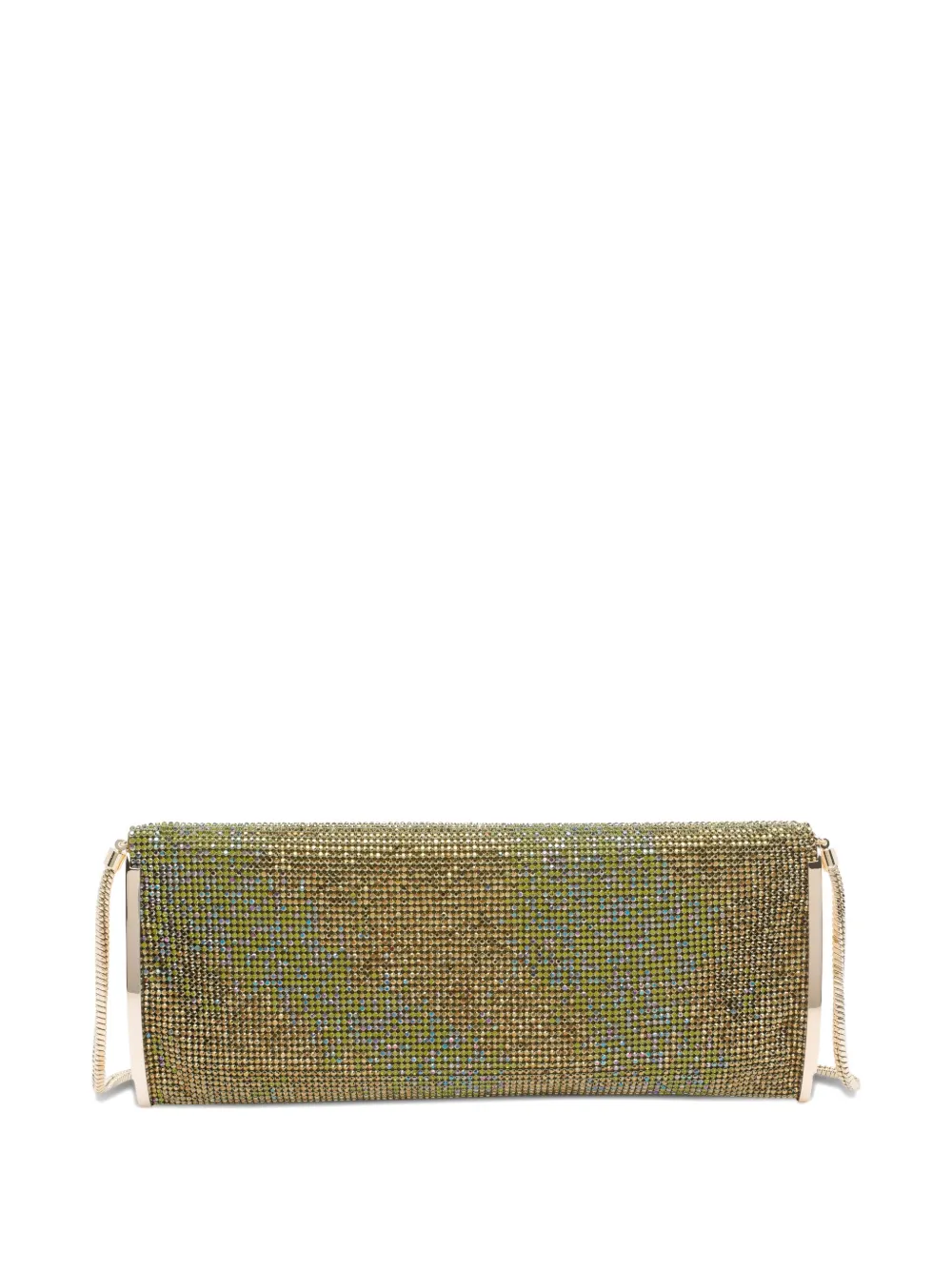 Benedetta Bruzziches crystal-embellished shoulder bag Groen