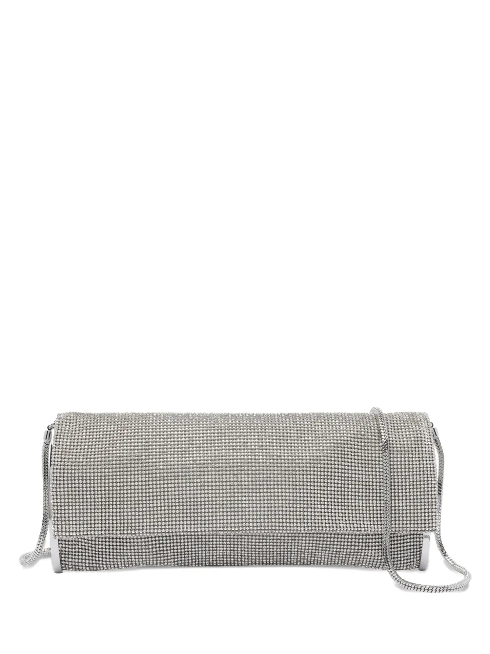 Benedetta Bruzziches Kate crystal-embellished shoulder bag Zilver