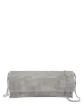 Benedetta Bruzziches Kate crystal-embellished shoulder bag - Silver