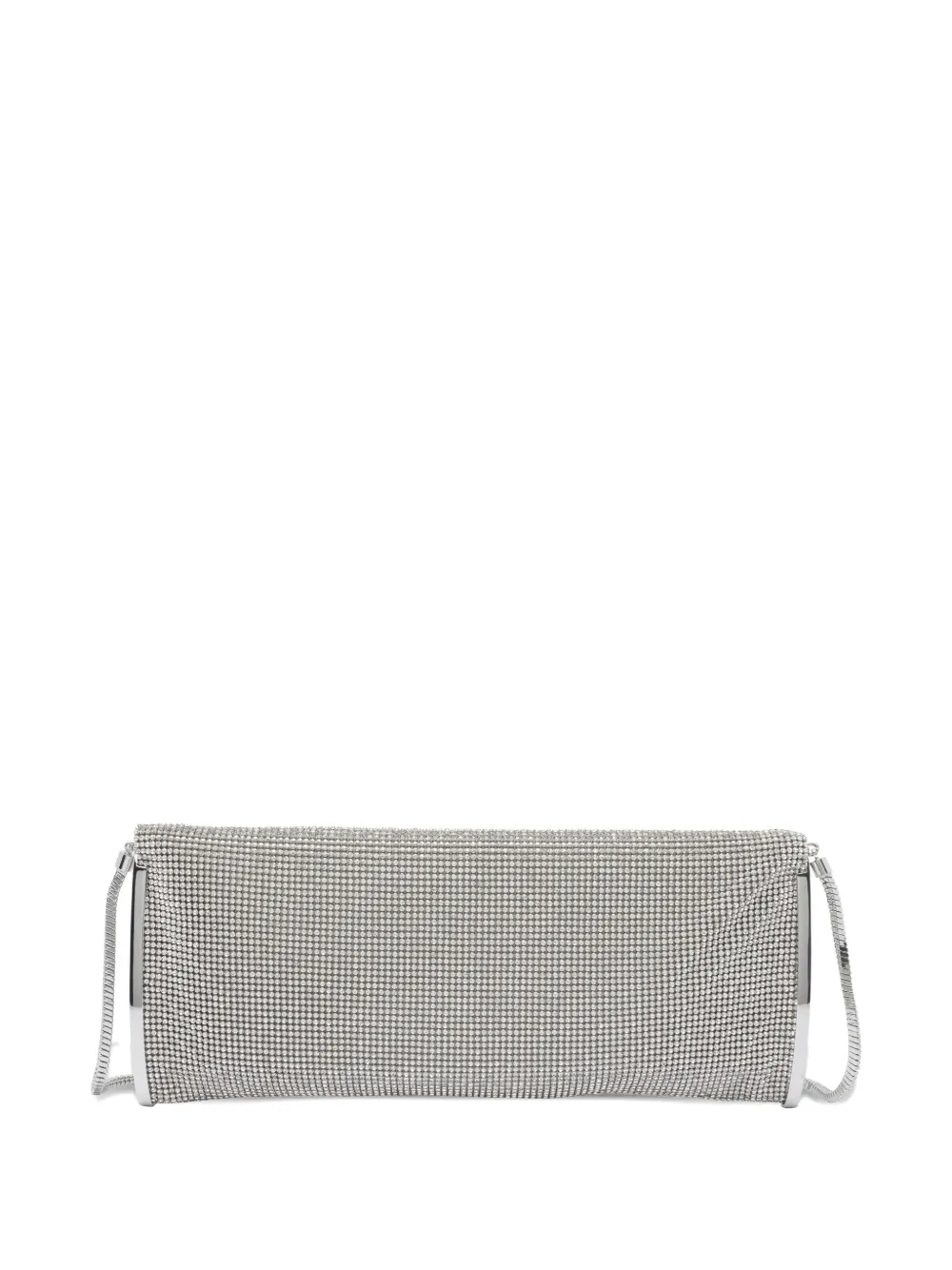 Benedetta Bruzziches Kate crystal-embellished shoulder bag Zilver