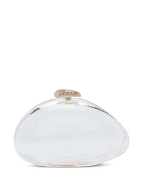 Benedetta Bruzziches Ariel crystal-embellished clutch bag