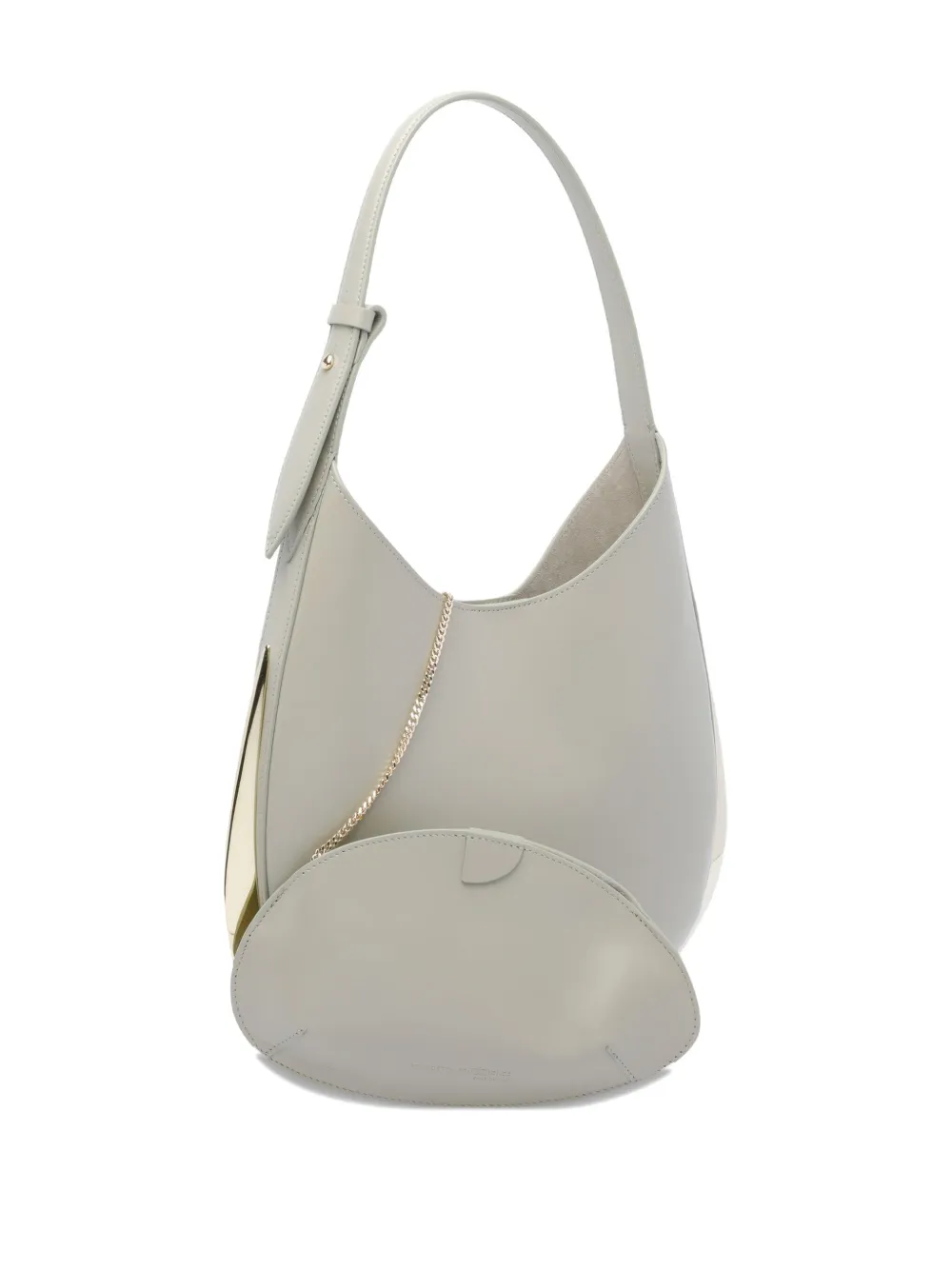 Benedetta Bruzziches medium leather tote bag Groen