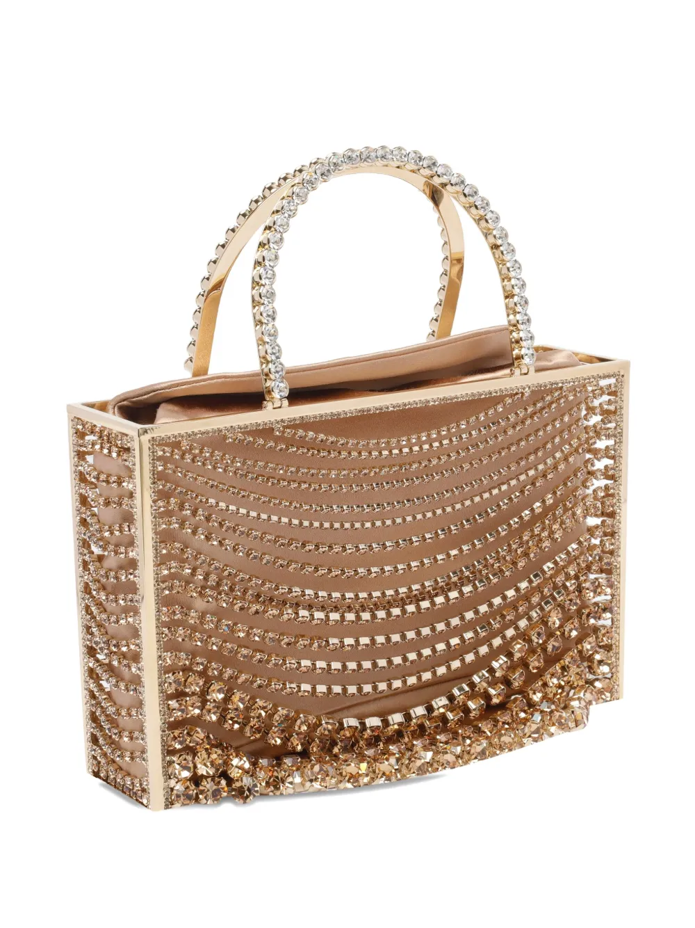 Benedetta Bruzziches mini Giulietta Degli Spiriti tote bag Goud