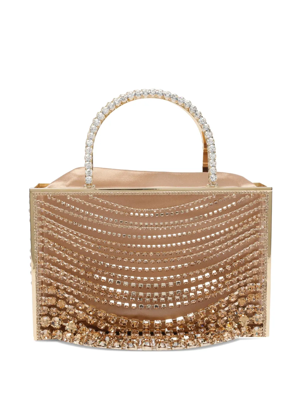 Benedetta Bruzziches mini Giulietta Degli Spiriti tote bag Goud