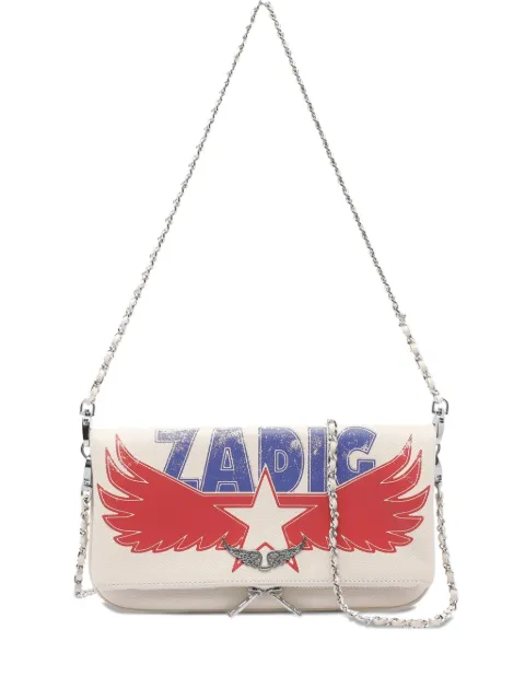 Zadig&Voltaire Rock Nano Umhängetasche mit Flügeldetail