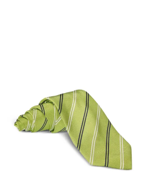 Guy Laroche striped silk tie