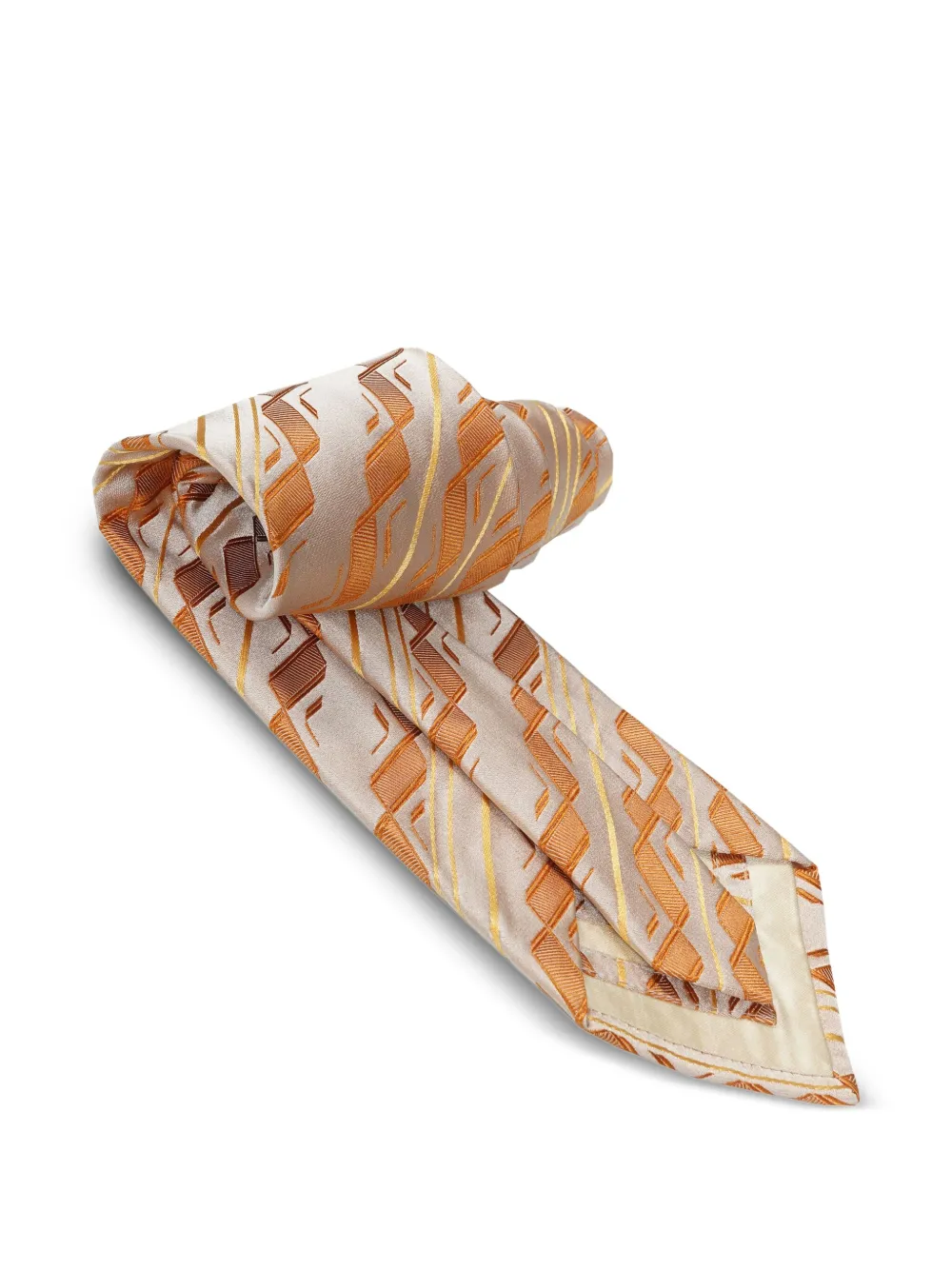 Zilli chevron stripe silk tie | Image 2