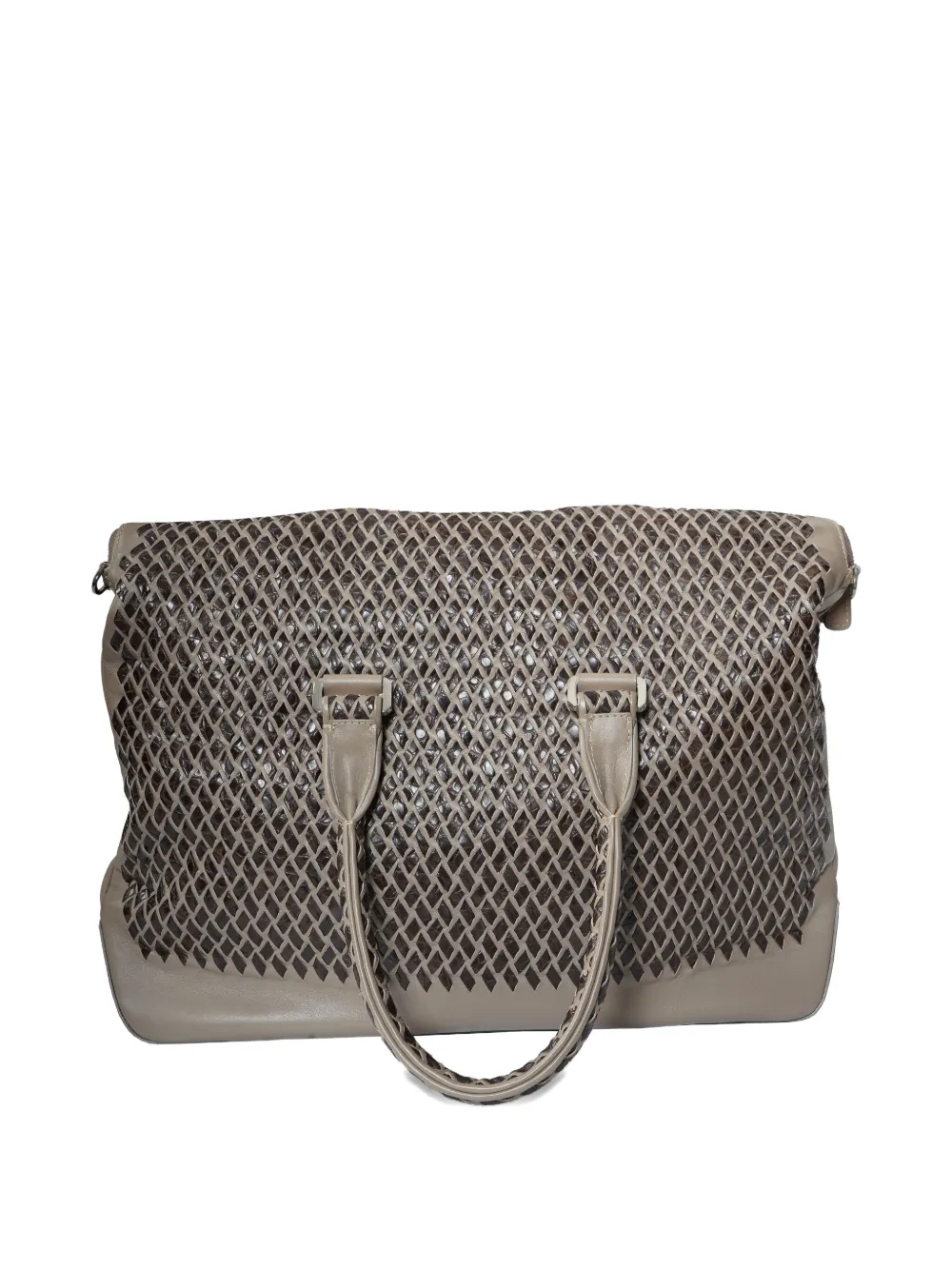 Lardini calfskin-alligator leather tote bag | Image 2