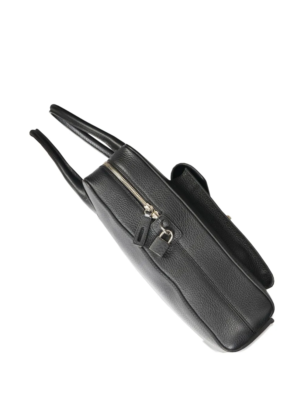 Lardini Tardini Shell Cordovan shopper Zwart