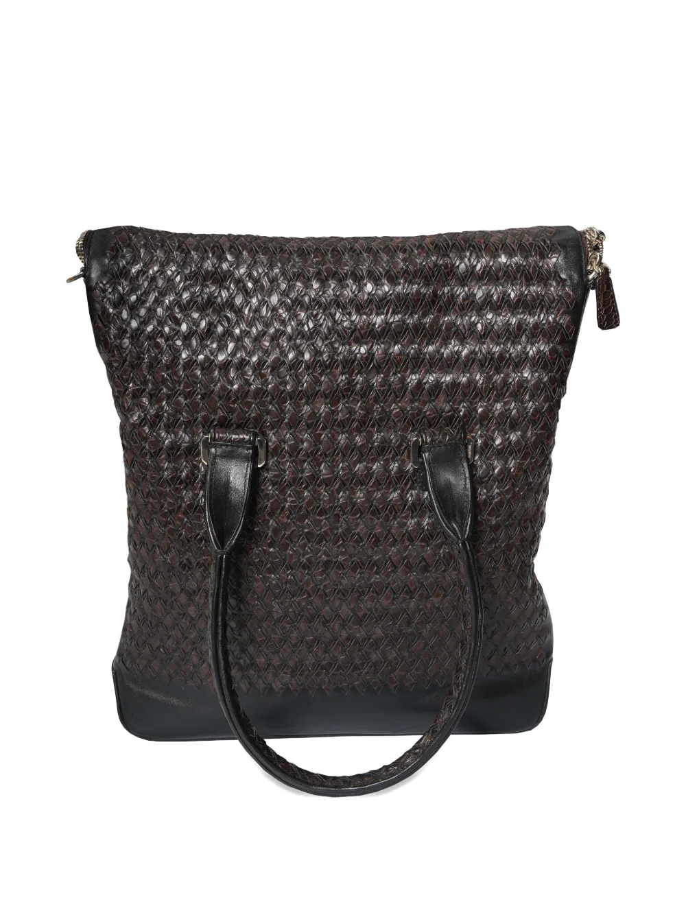 Lardini Tardini woven calfskin leather tote bag | Image 2