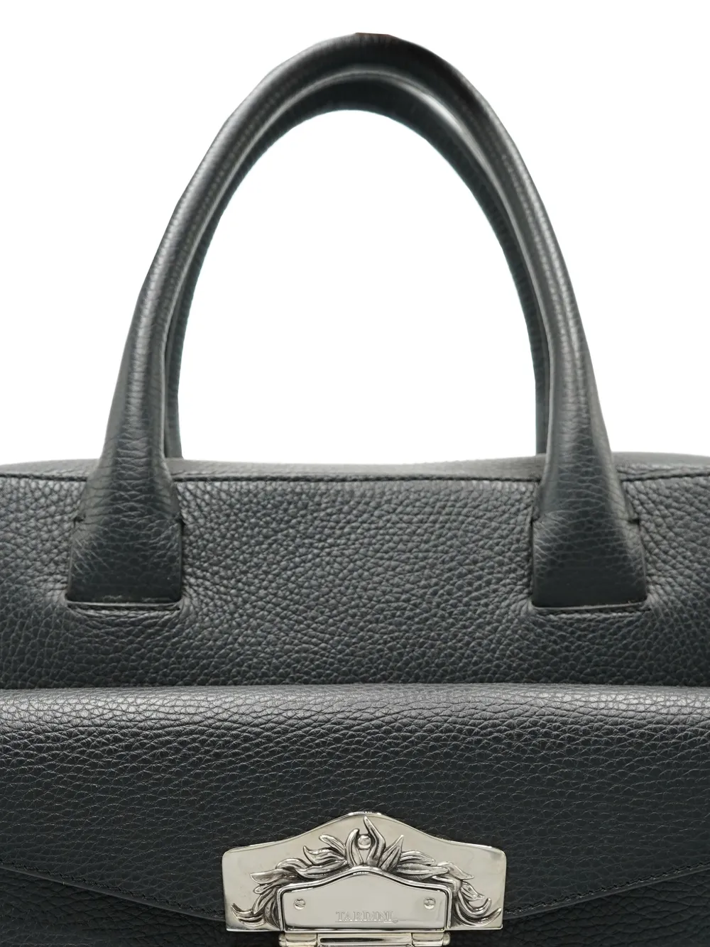 Lardini Aktetas met logodetail Zwart