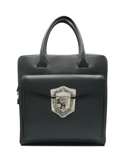 Lardini logo-detail business bag
