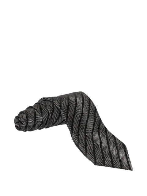 Zilli stripe-pattern tie