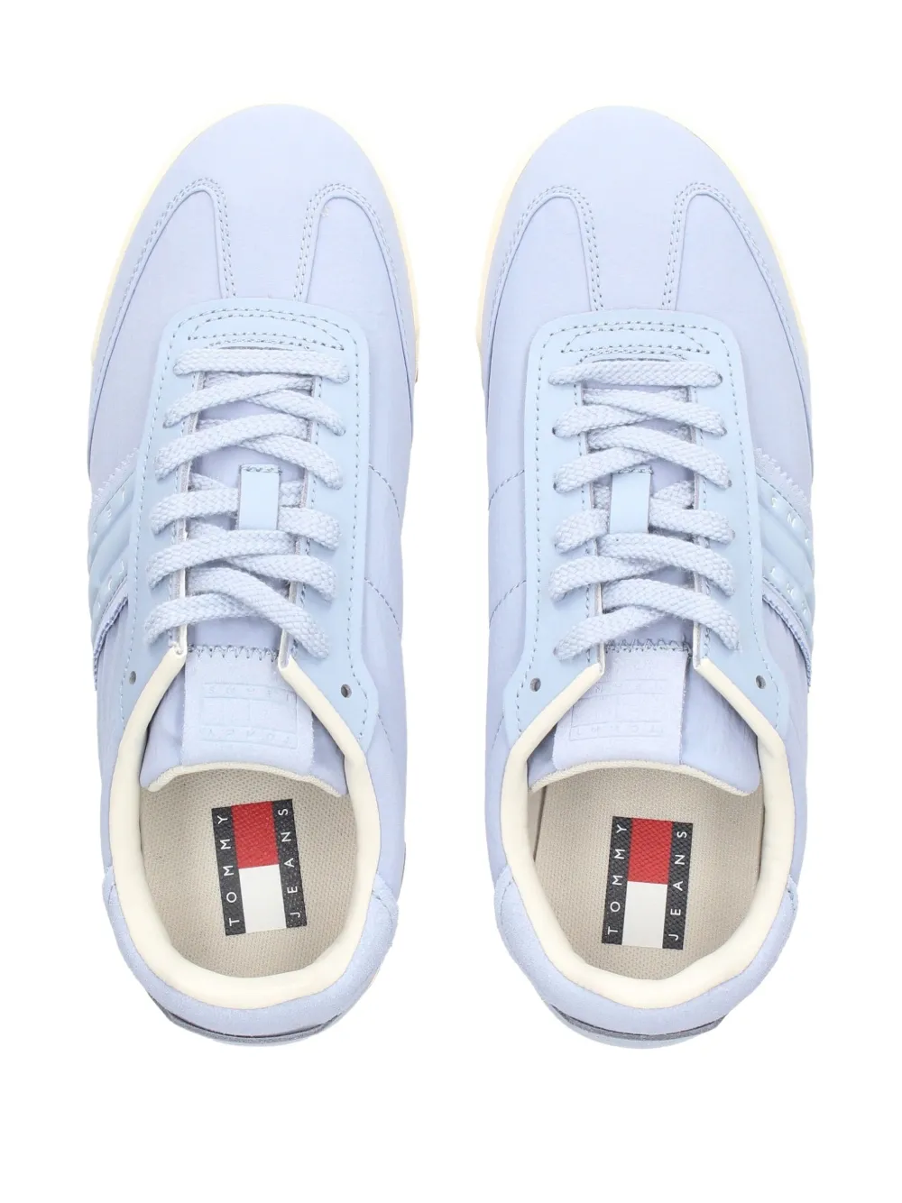 Tommy Jeans Dbs Leather Sneakers In Blue