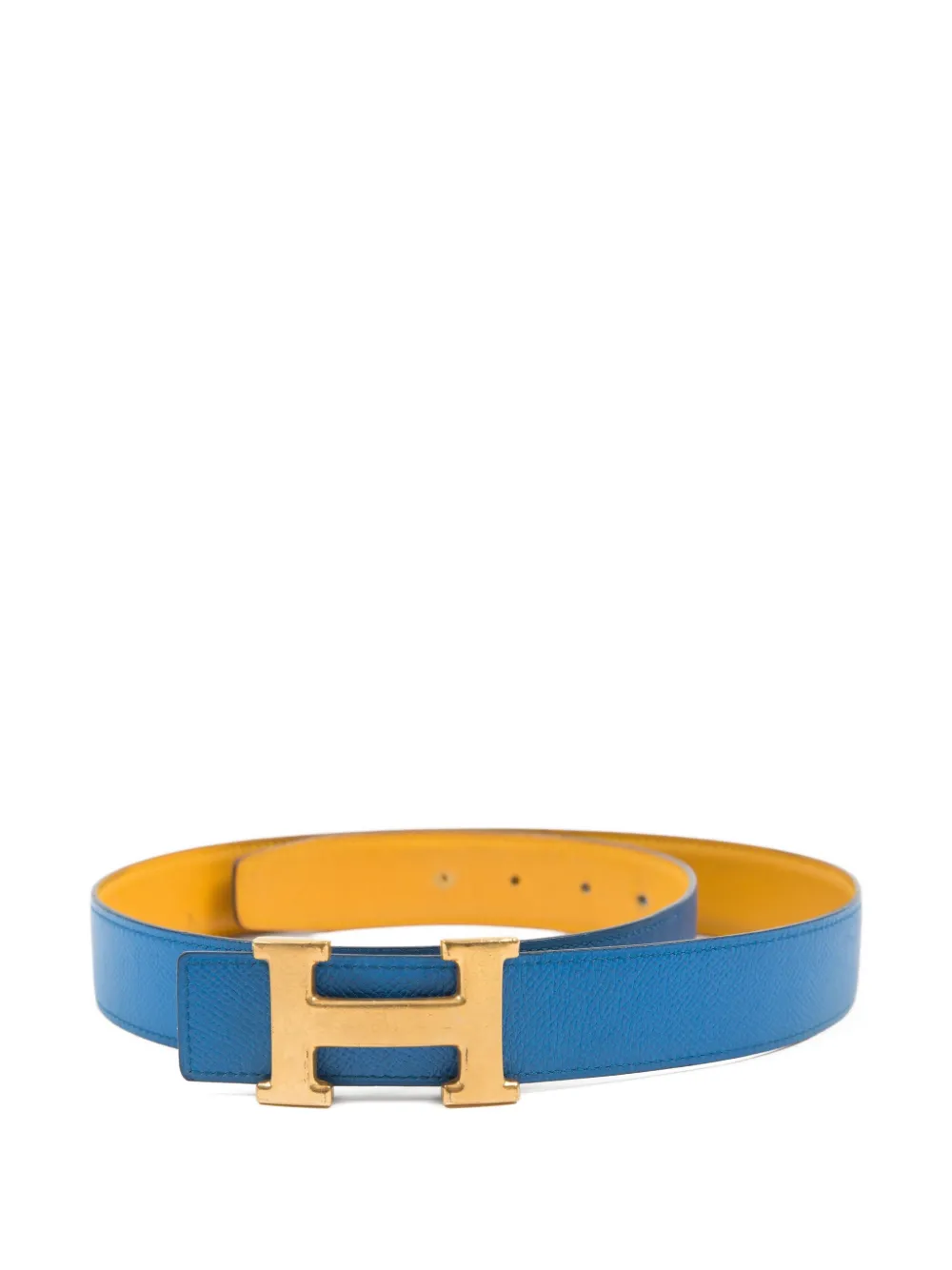 Hermès Pre-Owned 1996 Constance bicolor belt | Image 2