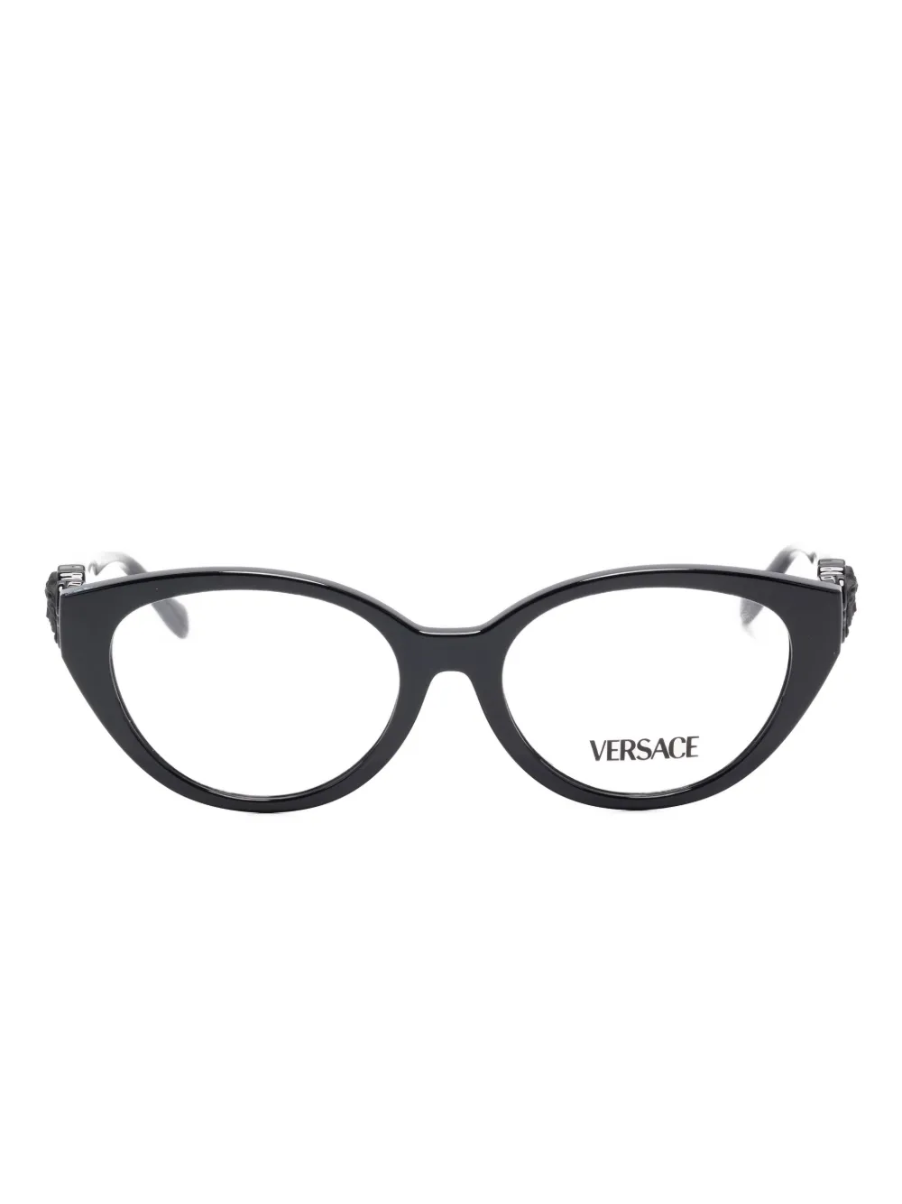 Versace Kids Medusa cat-eye glasses Zwart