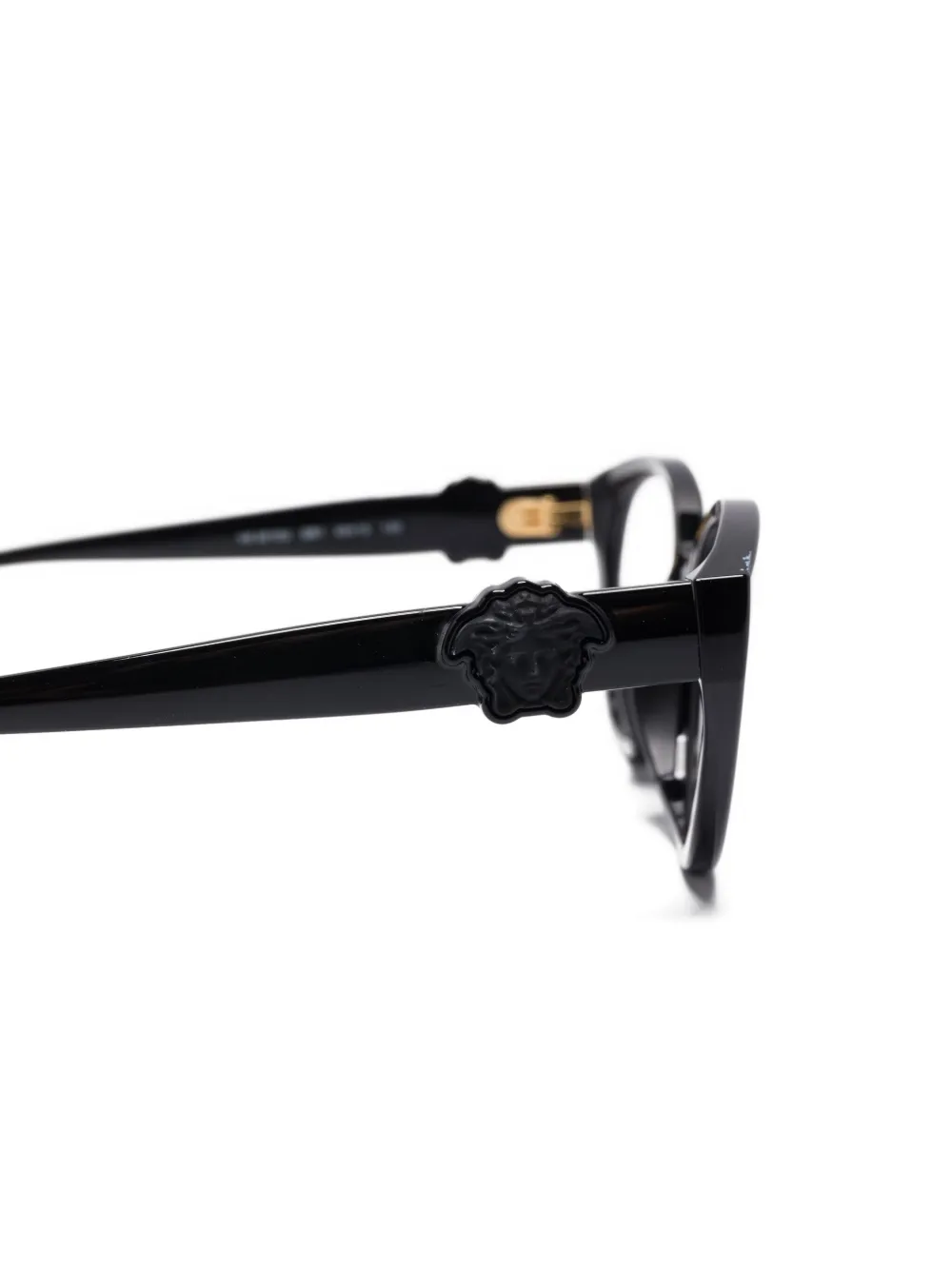 Versace Kids Medusa cat-eye glasses Zwart