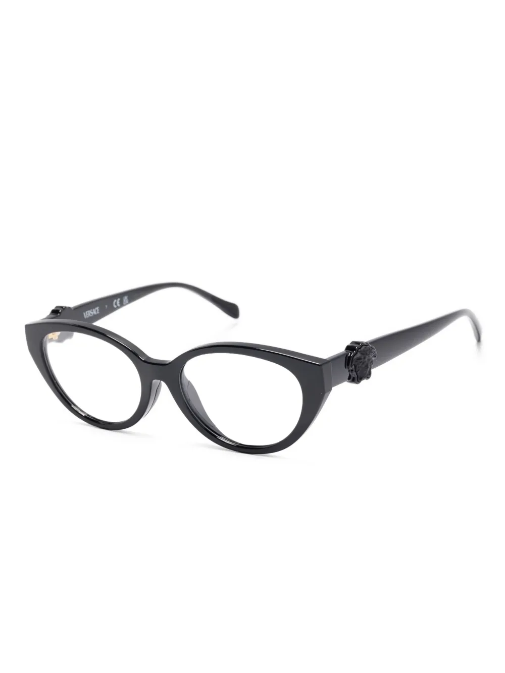 Versace Kids Medusa cat-eye glasses Zwart