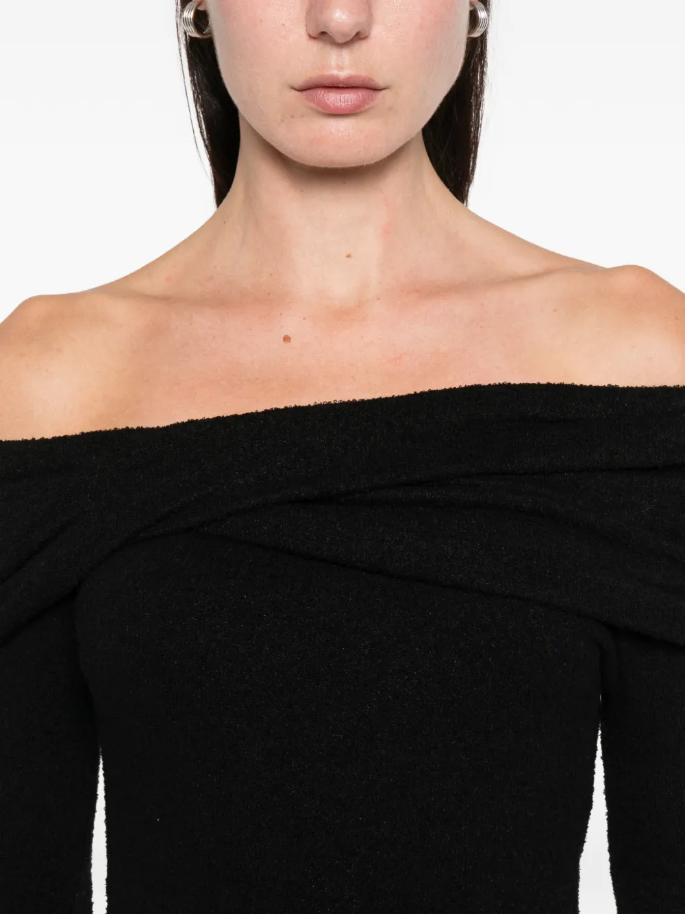 Isabel Marant Fatene Mini Dress In Black