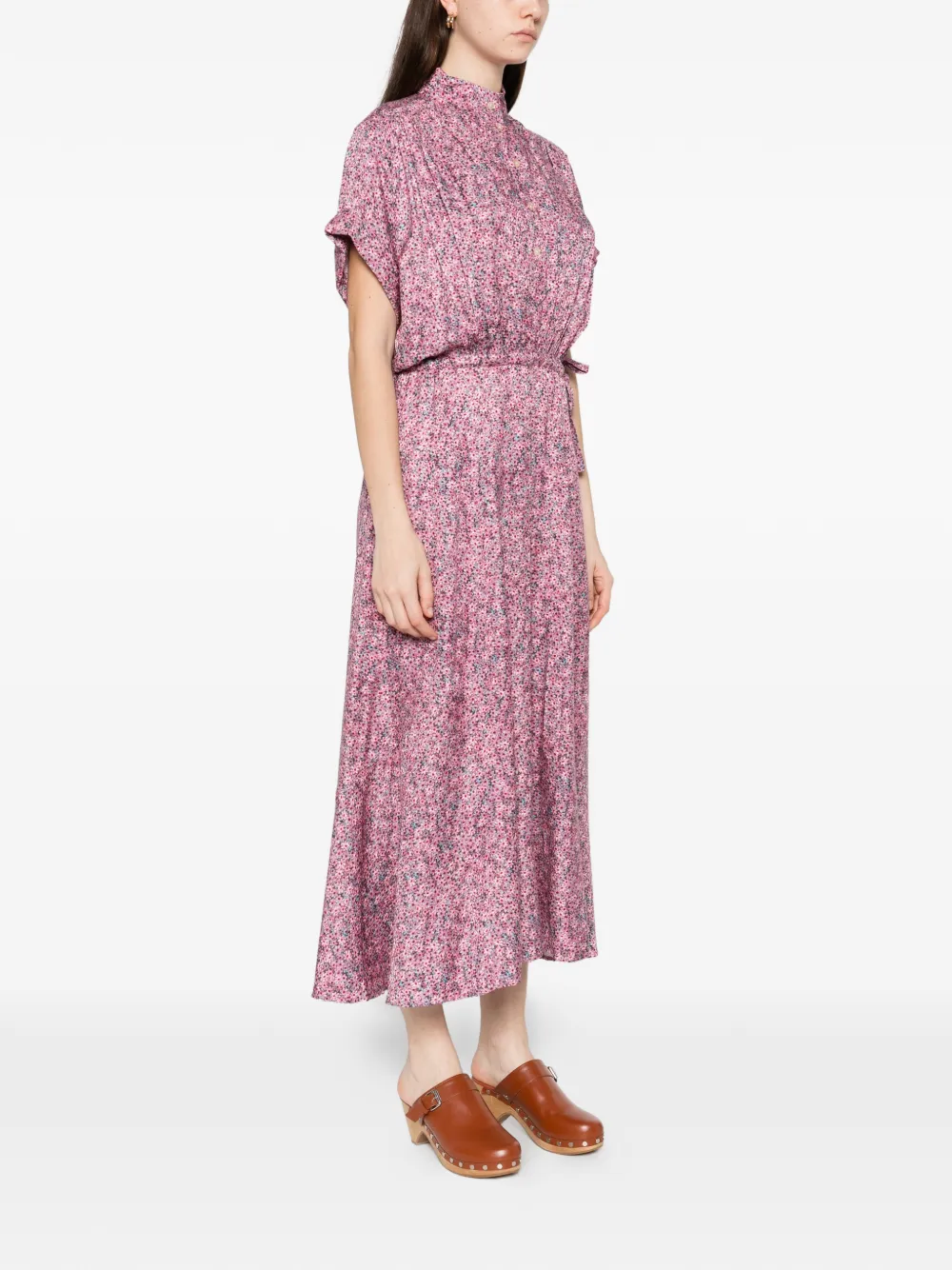 ISABEL MARANT Blousejurk met bloemenprint Roze