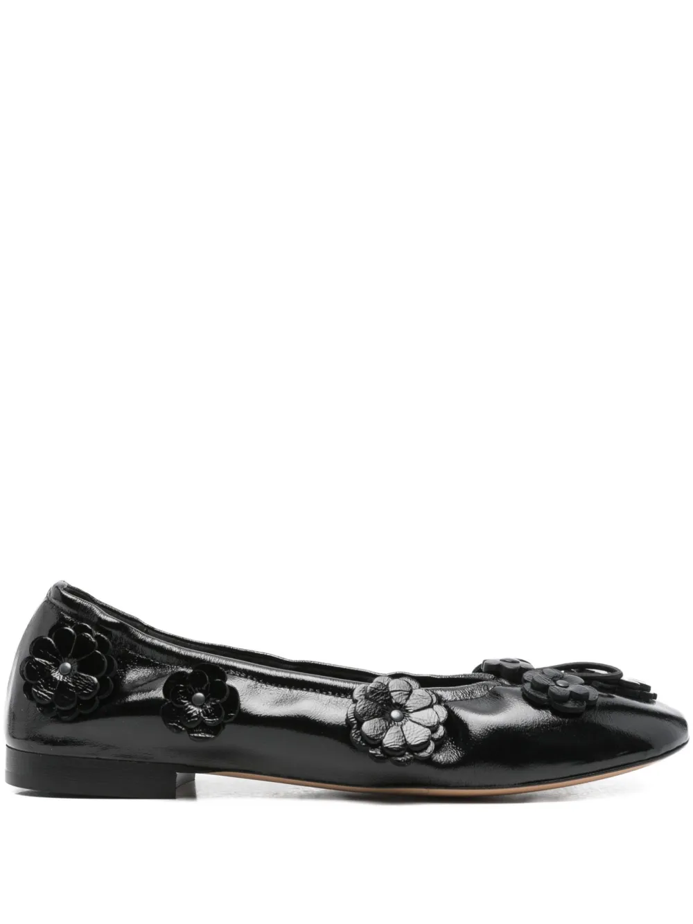 Cecilie Bahnsen Brielle ballet flats - Nero
