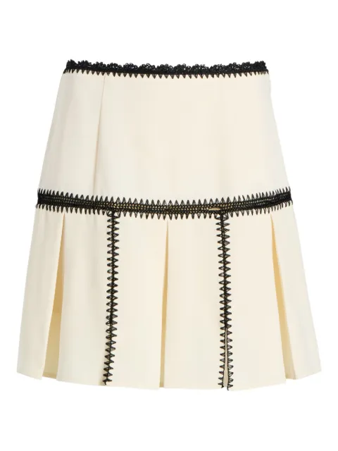 Cinq A Sept Sinclaire pleated mini skirt