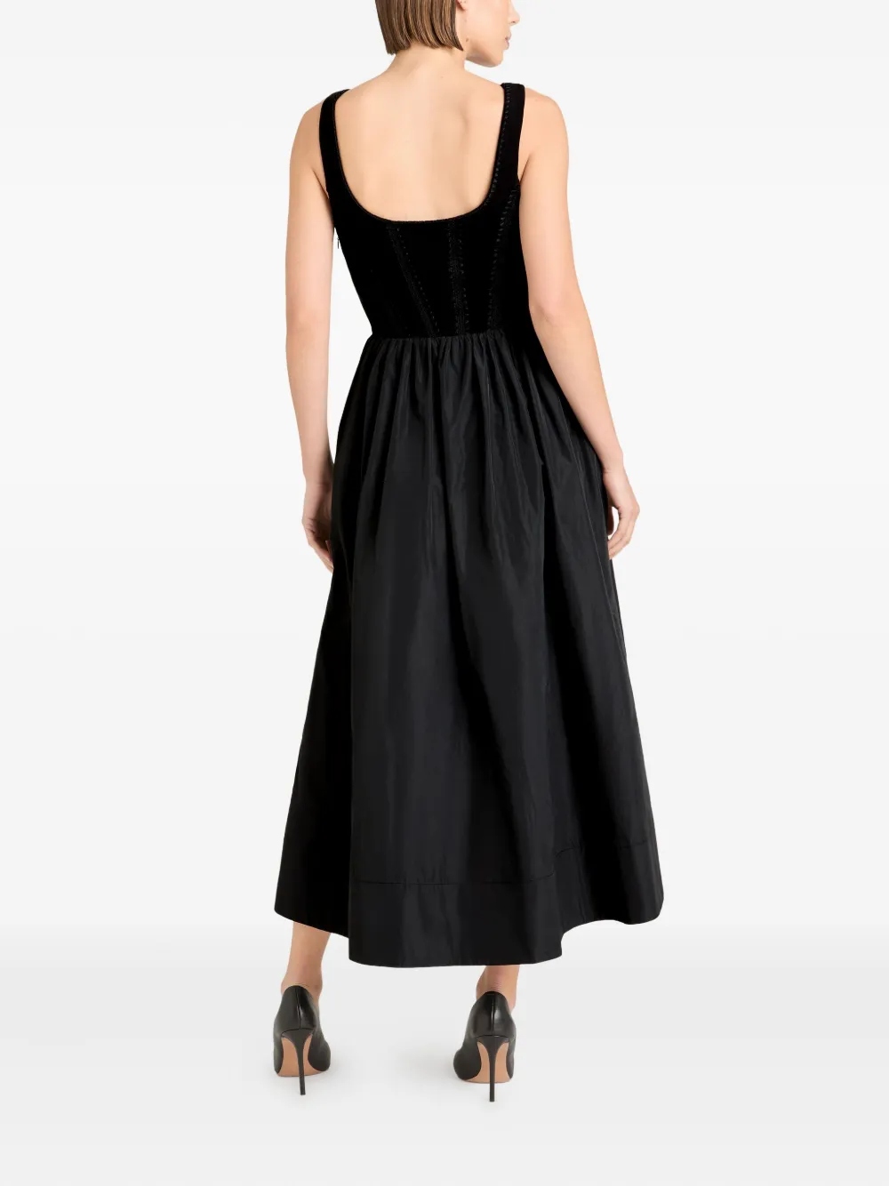 Cinq A Sept Crochet Martay dress Zwart
