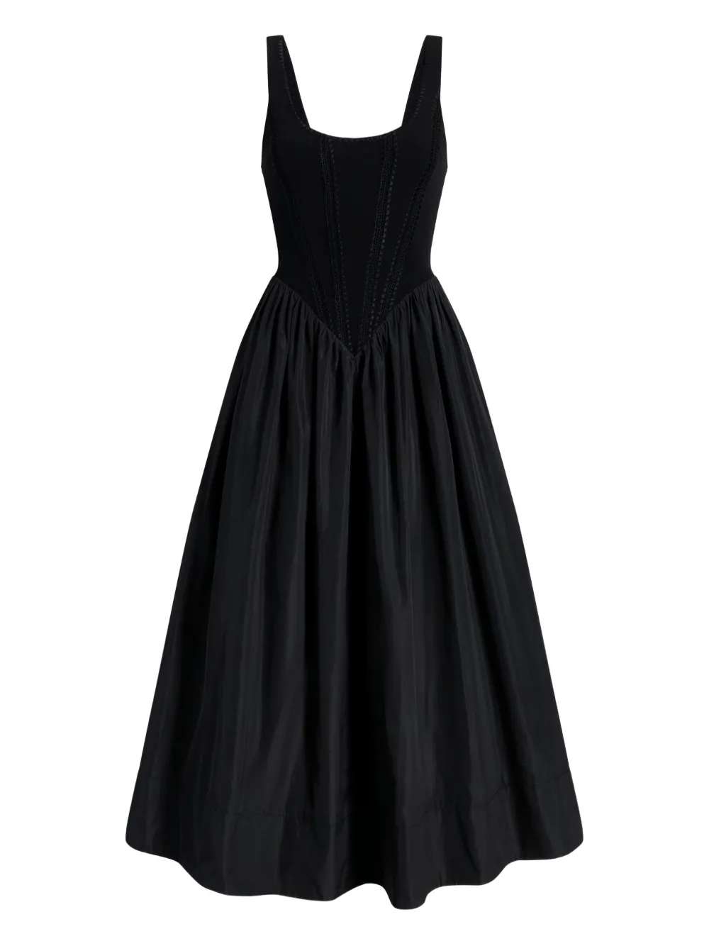 Cinq A Sept Crochet Martay dress Zwart