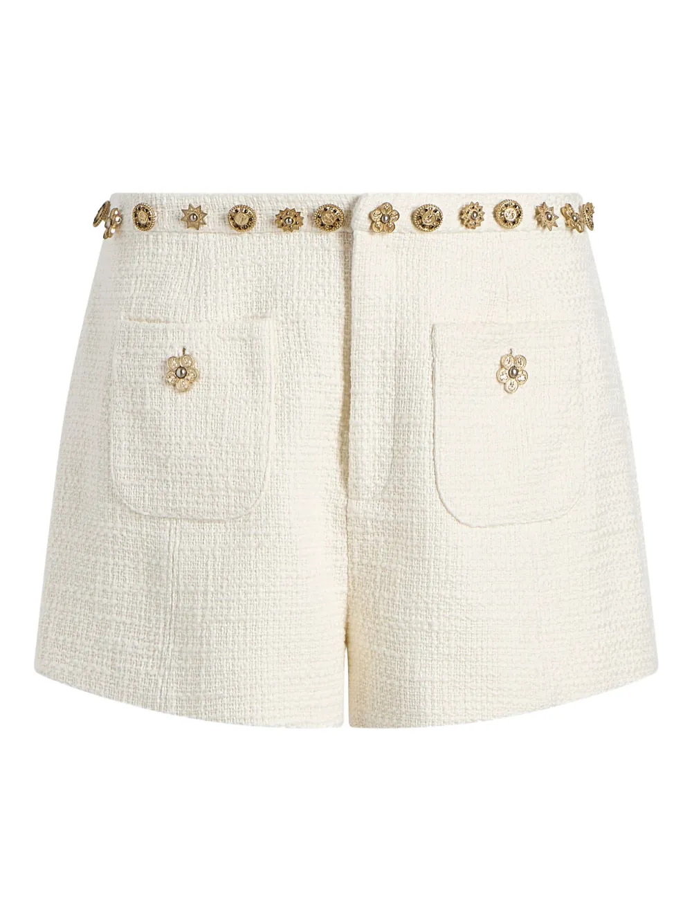 Cinq A Sept Ansey embellished shorts Wit