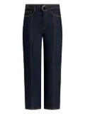 Cinq A Sept contrast-seams jeans - Blue