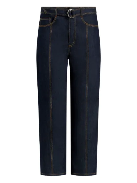 Cinq A Sept contrast-seams jeans