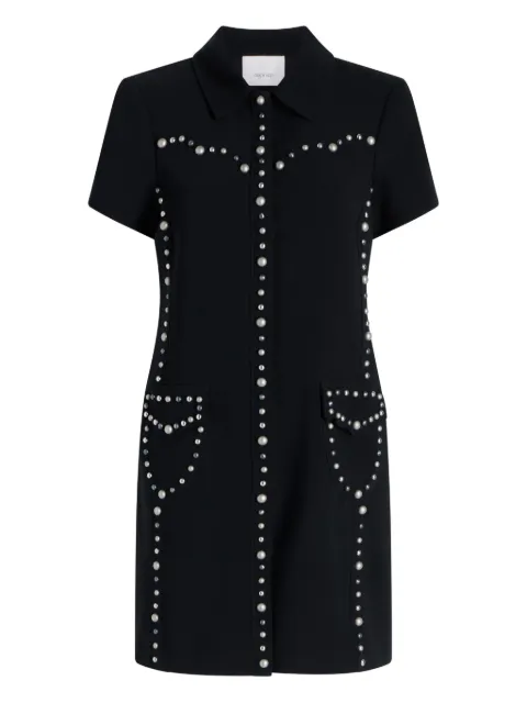 Cinq A Sept stud-embellished mini dress