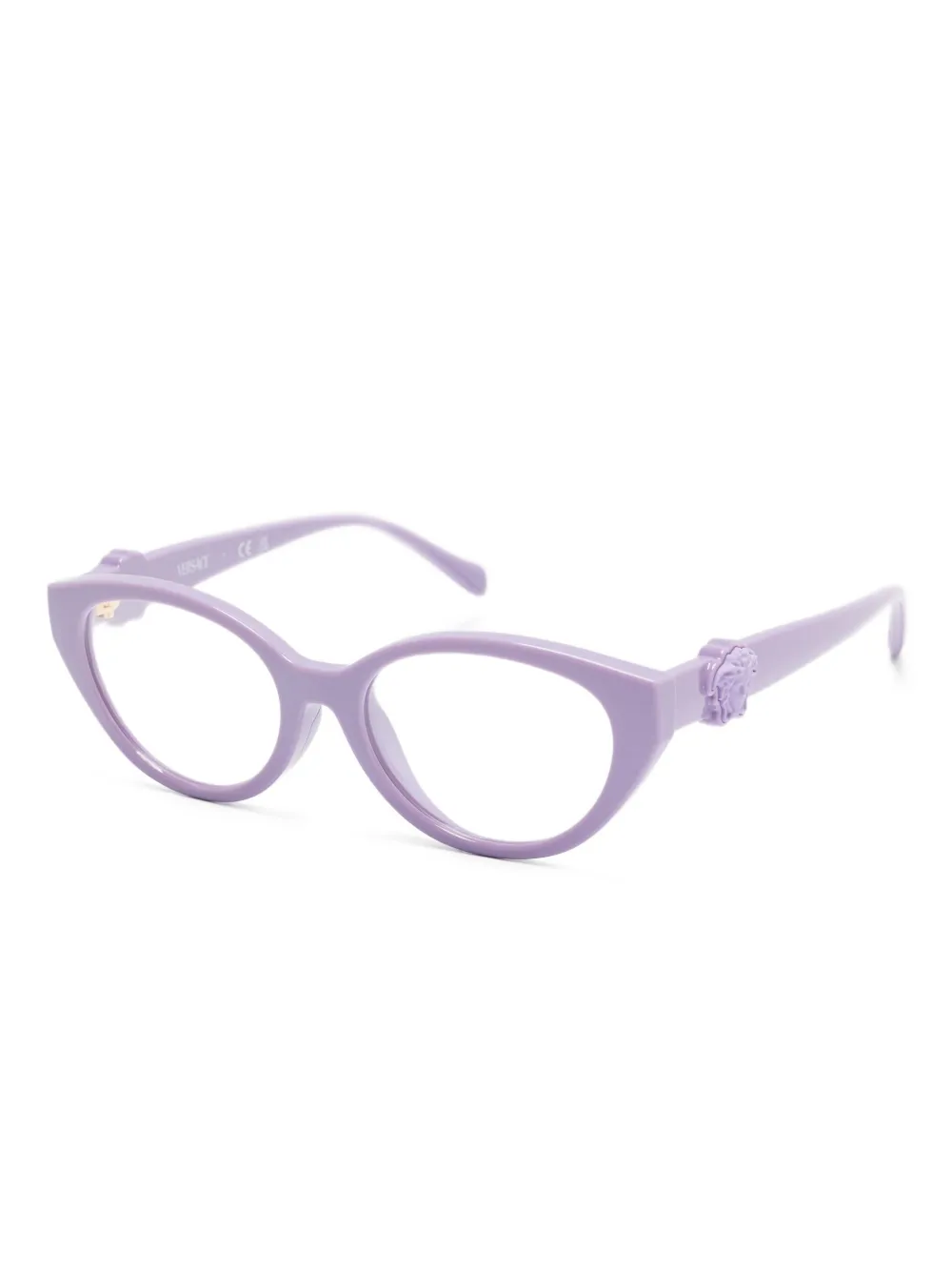 Versace Eyewear Medusa verfraaide zonnebril met cat-eye montuur Paars