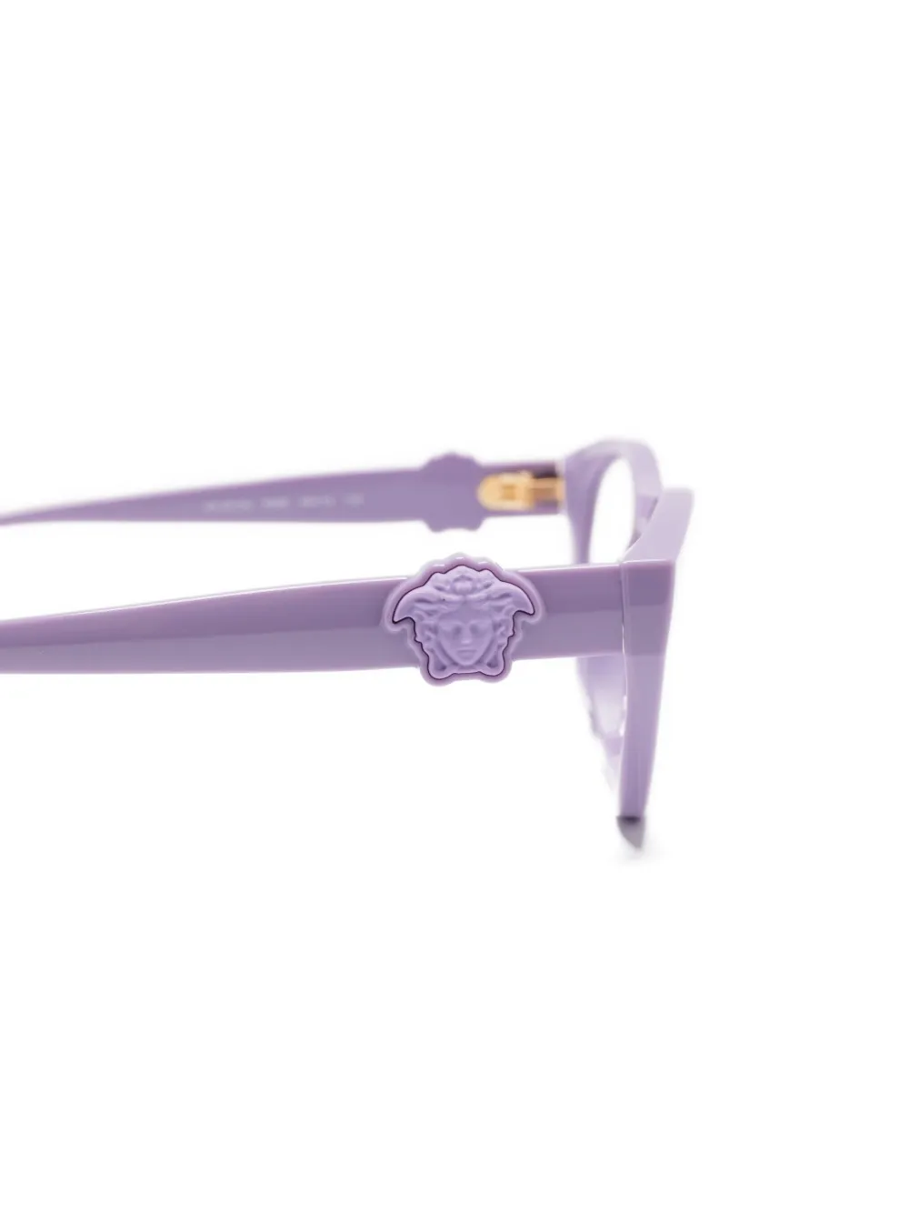 Versace Eyewear Medusa verfraaide zonnebril met cat-eye montuur Paars