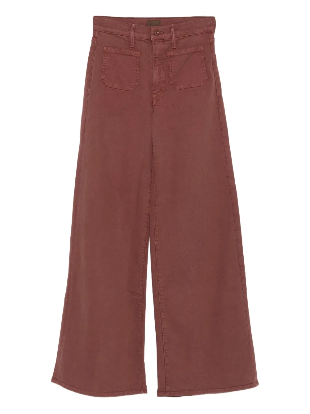 MOTHER patch-pockets jeans Bruin