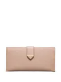Prada triangle-logo wallet - Pink