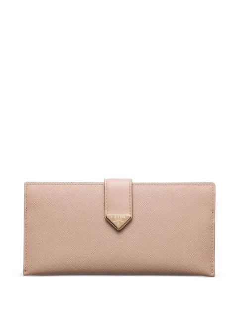 Prada plånbok med logotyp