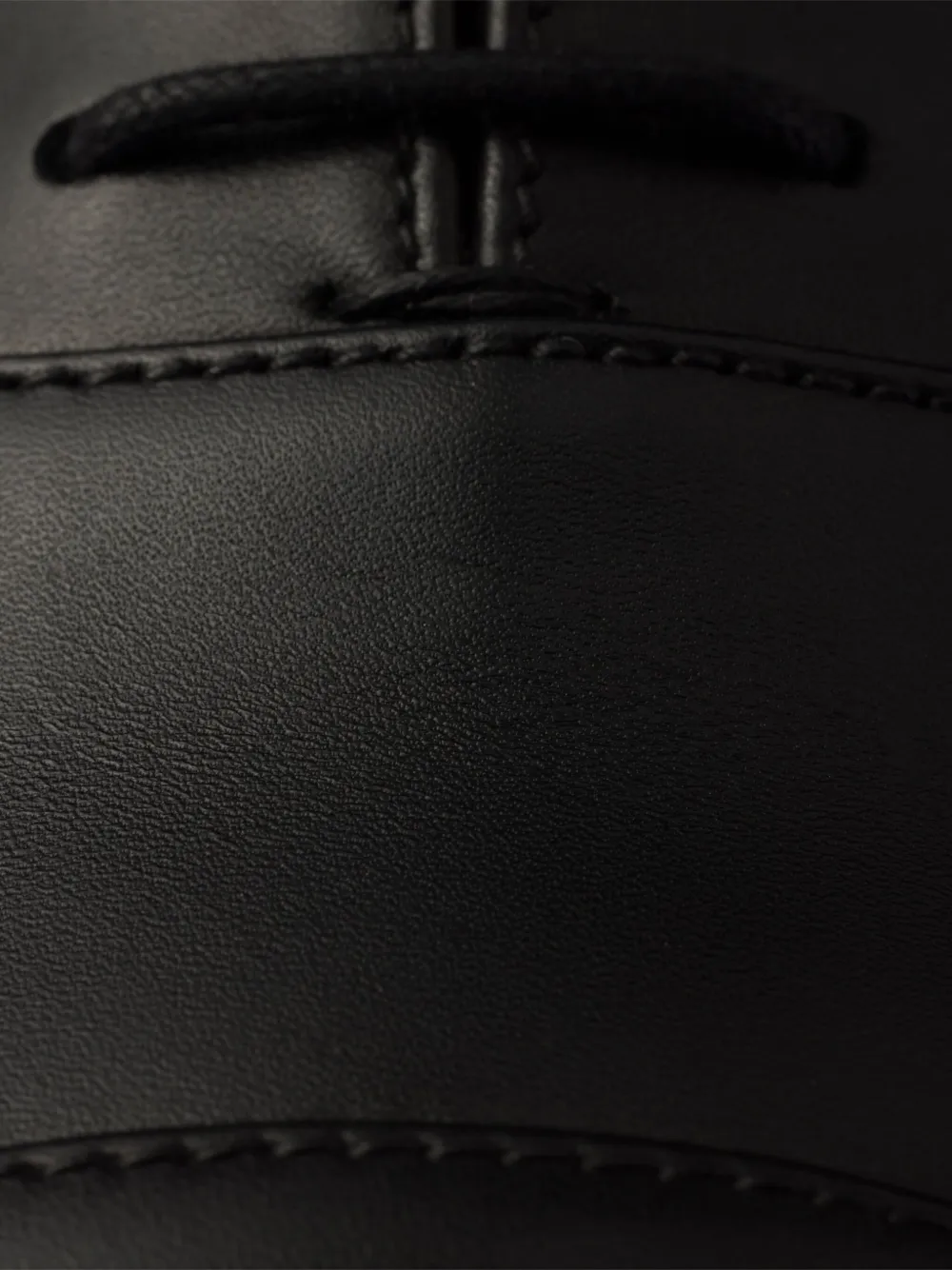 Prada leather sneakers Black