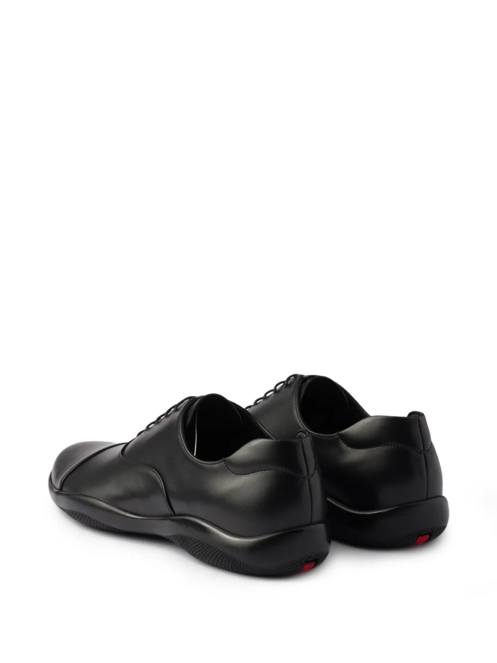 Prada leather sneakers Black