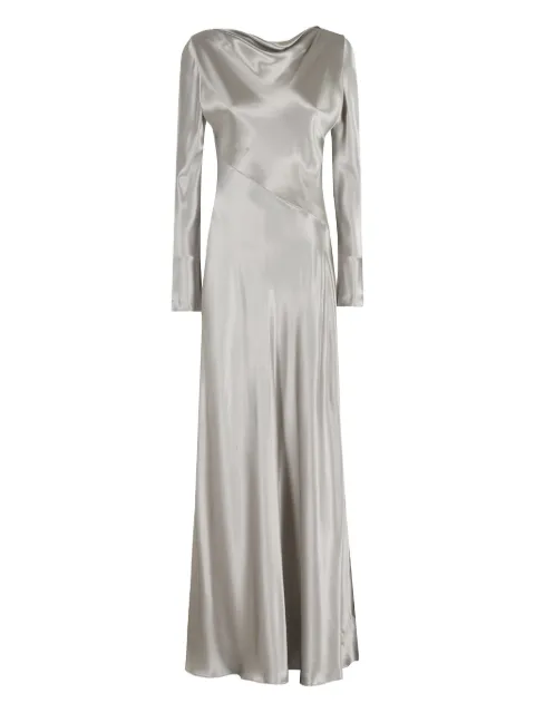 Alberta Ferretti bias-cut maxi dress