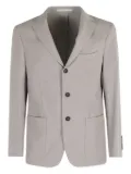 Eleventy three-button patch-pocket blazer - Neutrals