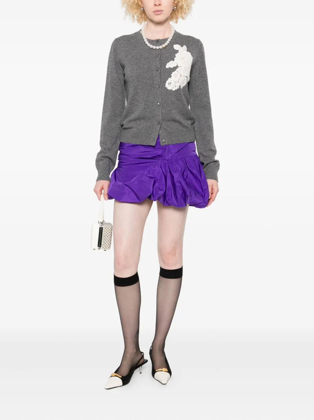 Nº21 floral-lace cardigan | Cardigans | Image 2