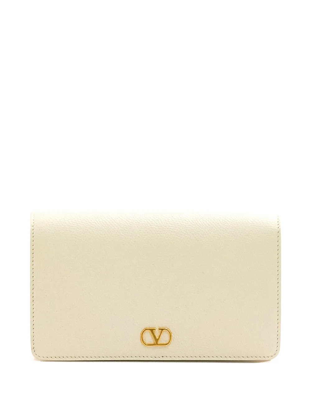 Valentino Garavani Kleine VLogo mini-schoudertas Beige